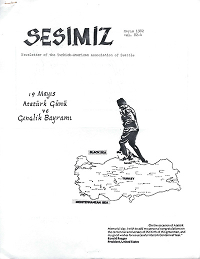 Sesimiz Newsletter Volume 82-4 1982
